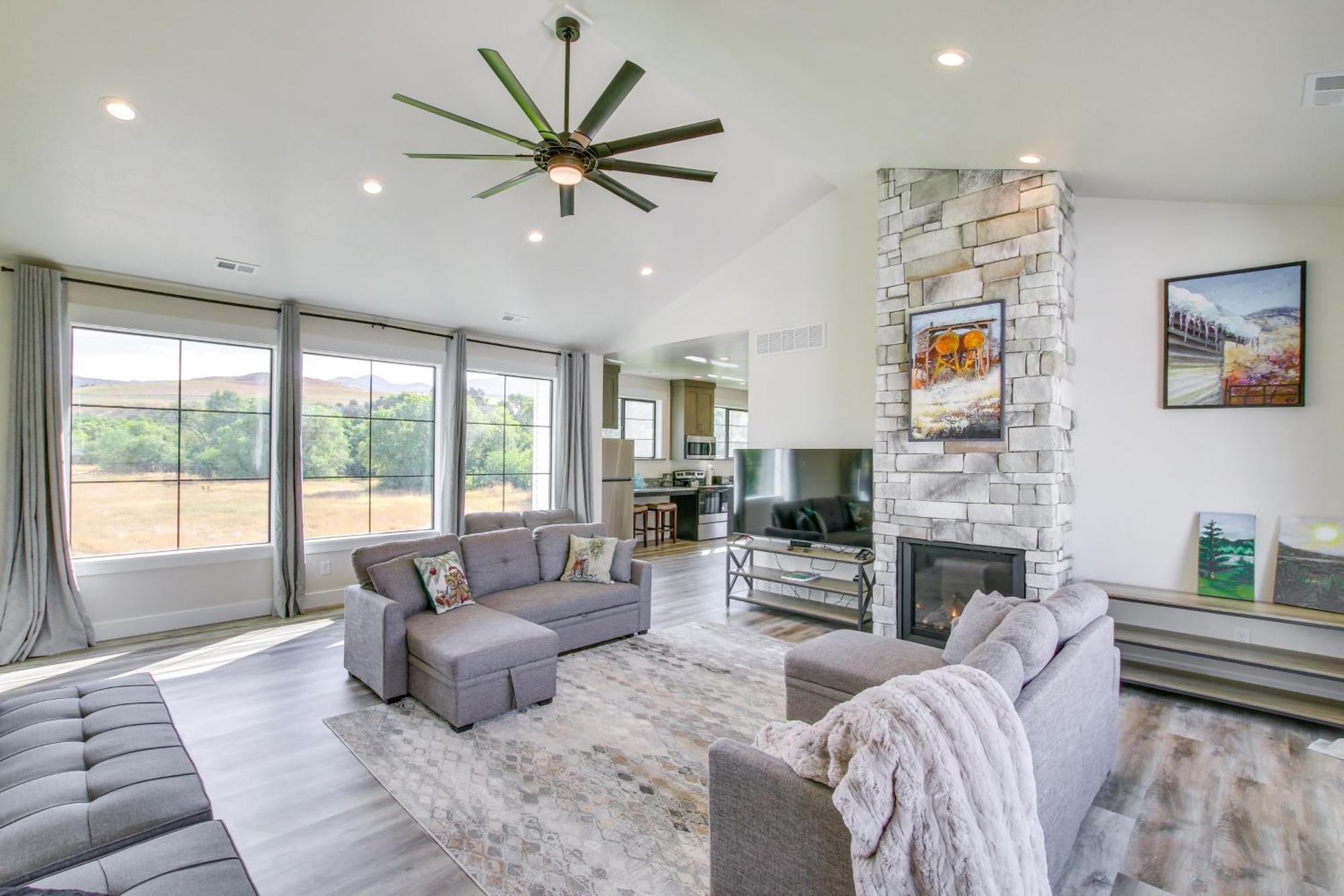Spacious Idaho Home On Scenic Cub River! Preston 外观 照片