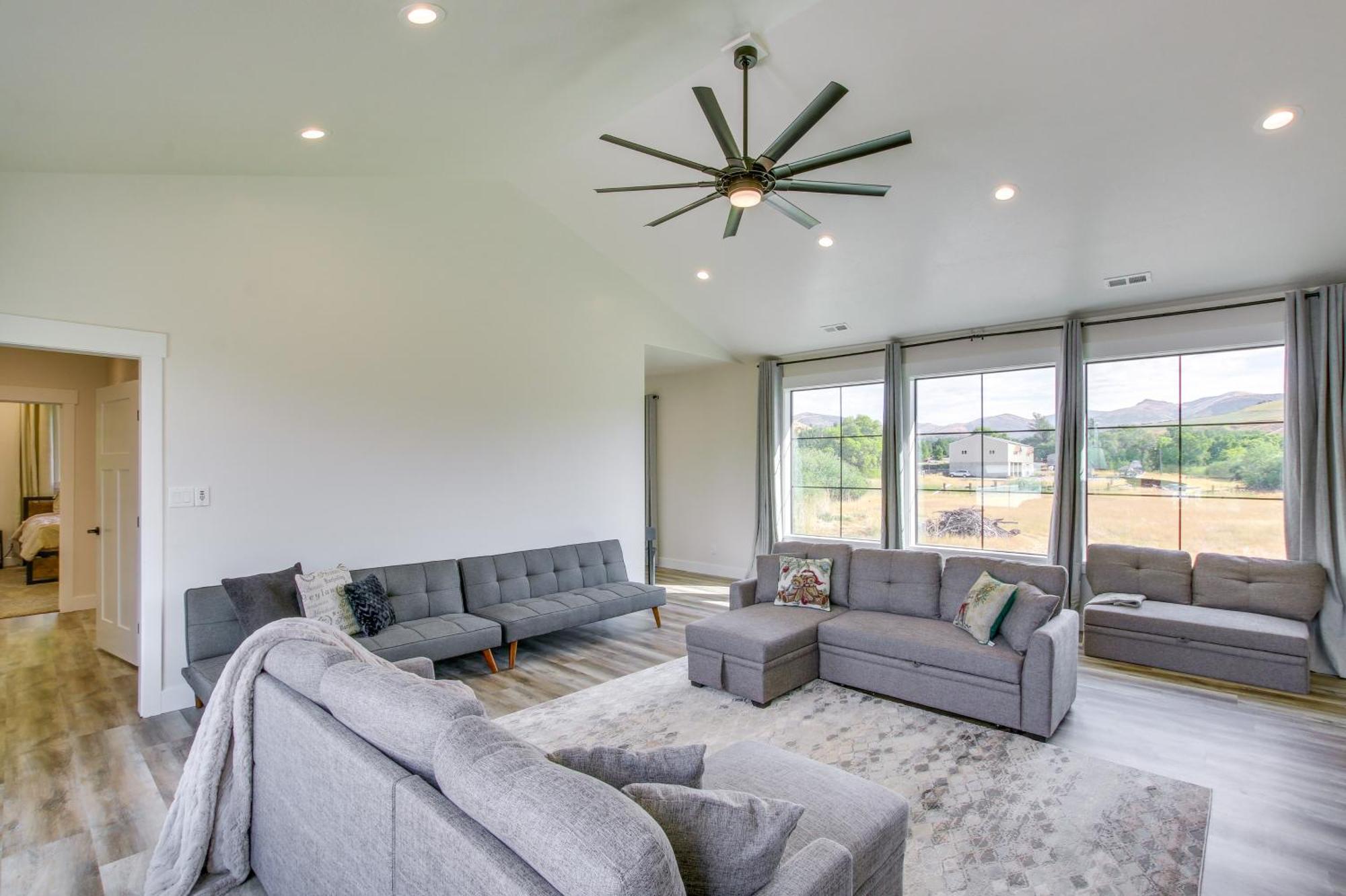 Spacious Idaho Home On Scenic Cub River! Preston 外观 照片