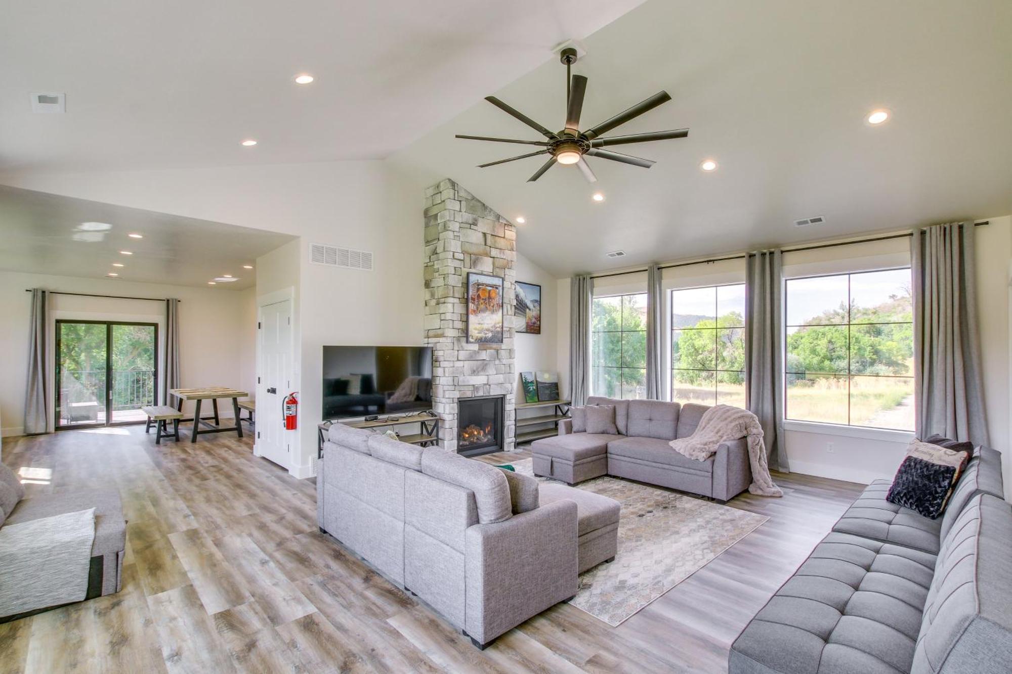 Spacious Idaho Home On Scenic Cub River! Preston 外观 照片